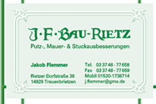 J.F.Bau Rietz, Jakob Flemmer